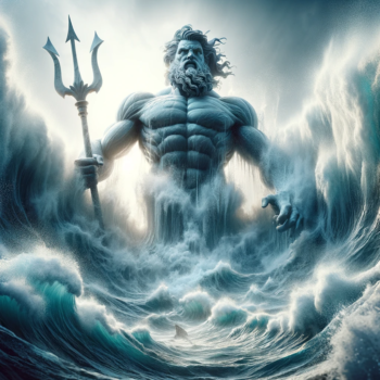 海の神ポセイドンローアングル