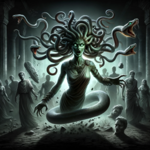 神話上のメデューサ Ver1